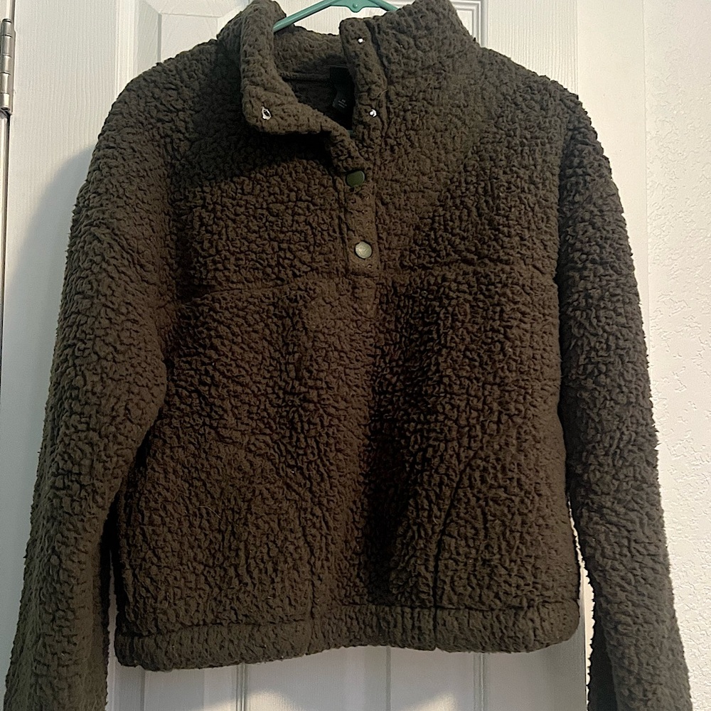 Green sweater